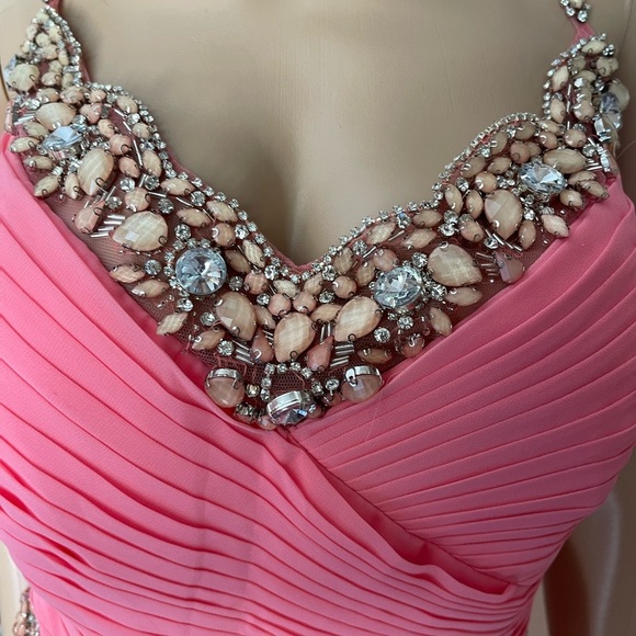 Poly USA by Neblon Embellished Gown Dress size XXL - Picture 13 of 14